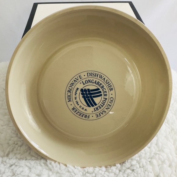 Longaberger Woven Traditions Classic …Blue Traditions Trivet/Candle Holder - Picture 2 of 3